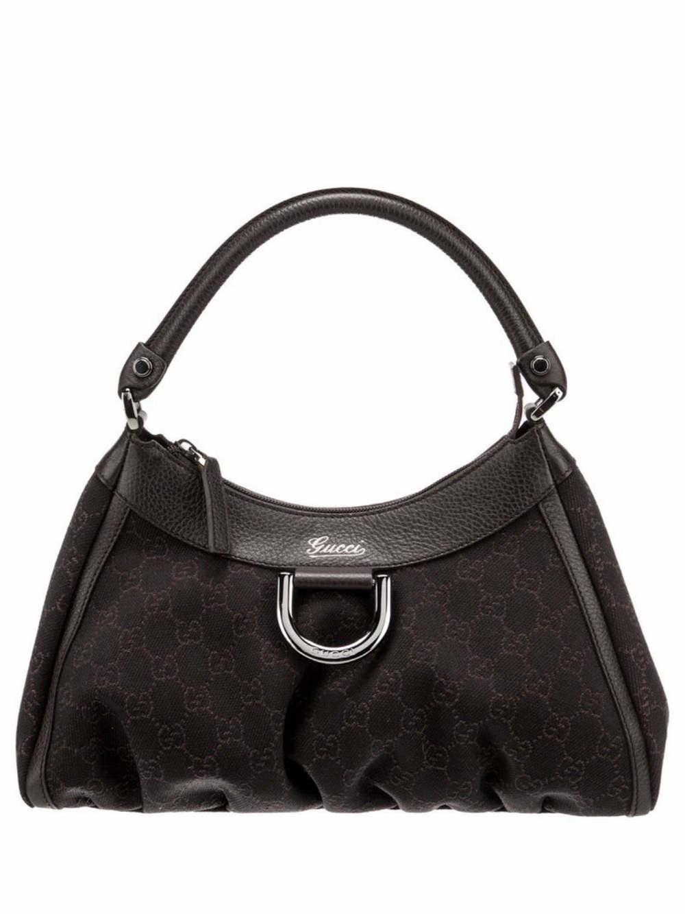 Gucci Abbey Canvas Shoulder Bag